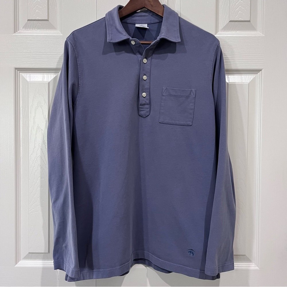 Brooks Brothers Long Sleeve Polo Shirt Men’s Size L